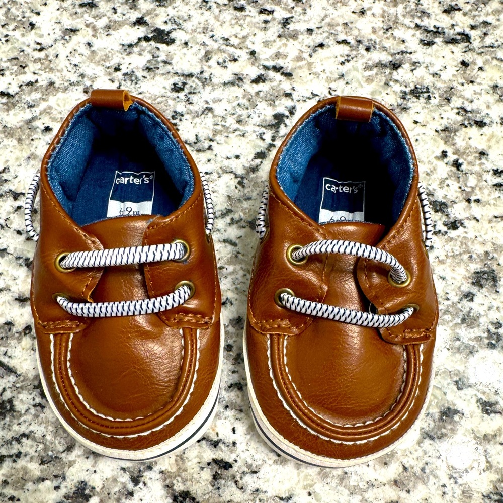 Baby Boys Carters 6-9 months boat shoes